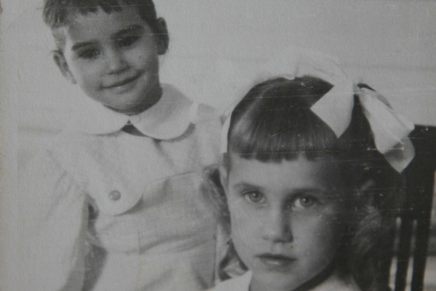 Aldo Boschin's children. Date unknown.