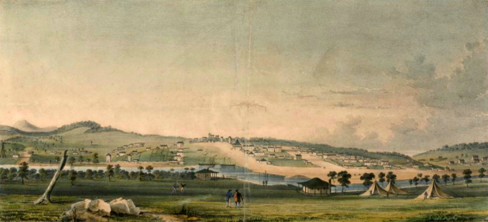 Melbourne 1841 (State Library Victoria)