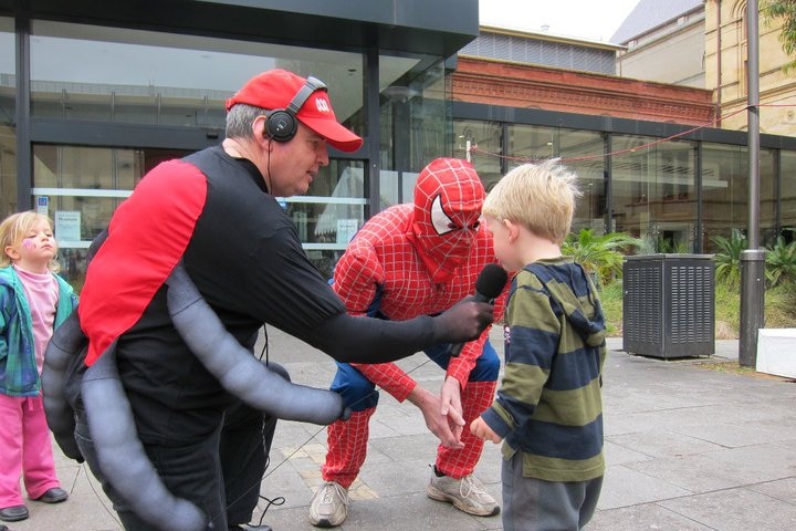 Matthew Abraham and David Bevan at Operation Spider in 2010