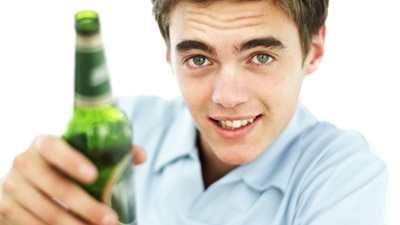 File photo: Teen drinking beer (Getty Creative Images)