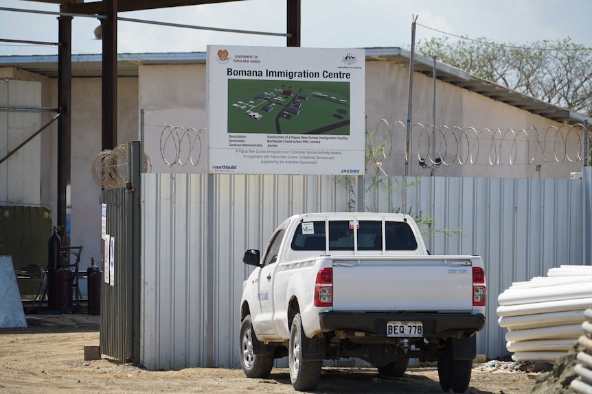 The new Bomana Immigration Centre being built on the outskirts of Port Moresby.