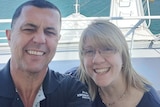 Robert and Rita Lauretti on the cruise ship in Italy.