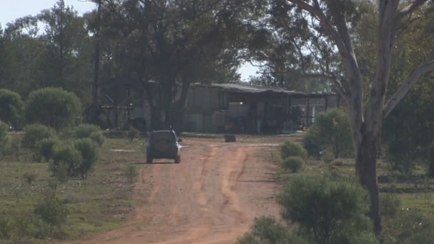 Three bodies were found at this property at Hermidale