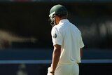 Usman Khawaja's second-innings duck gave him a total of just 13 runs for the match.