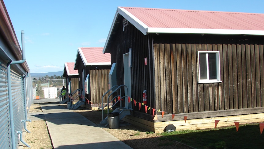 Converted army barracks at Pontville