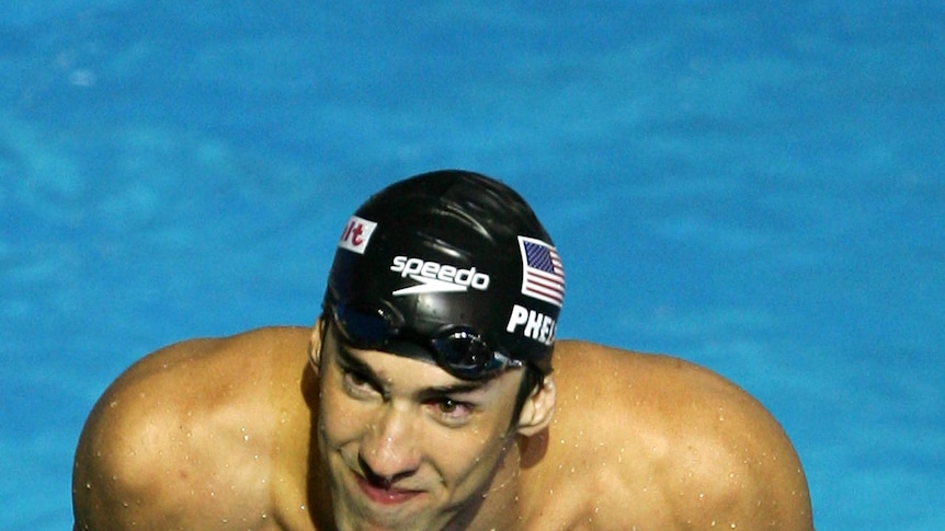 Golden meet ... Michael Phelps