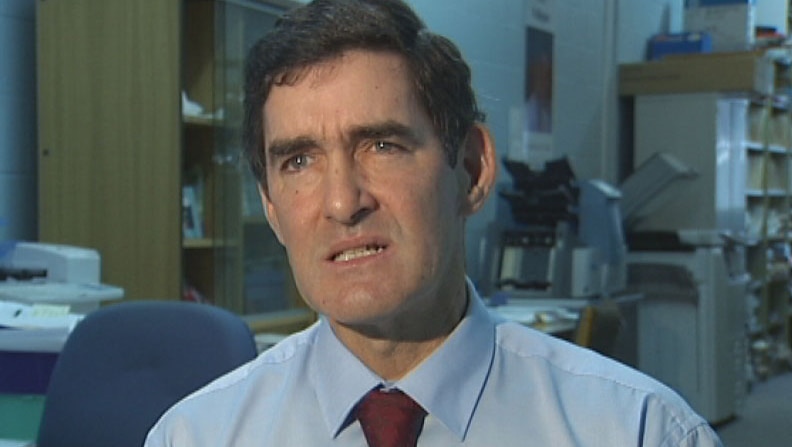 TV still of Qld Independent MP Peter Wellington, July 10 2013