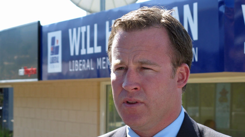 Tasmanian Liberal Leader Will Hodgman.