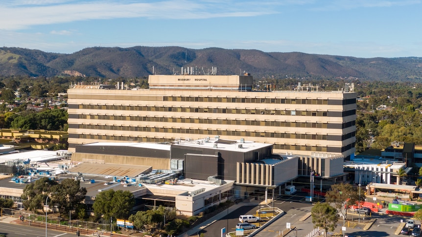 The Modbury Hospital in Adelaide's north-eastern suburbs.