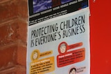 A poster inside the Maningrida youth centre