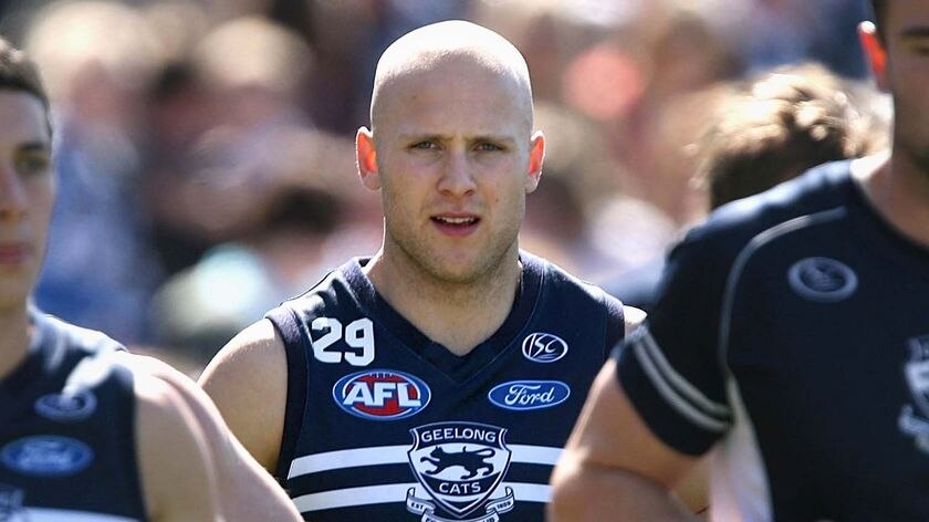 Just a game: Ablett says his happiness is the most important thing.