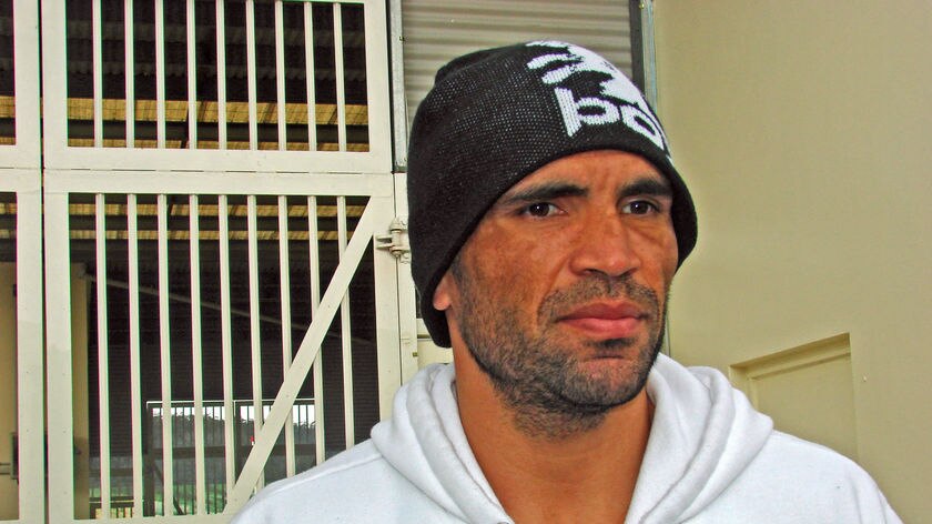 'He's going to fall' ... Anthony Mundine. (file photo)