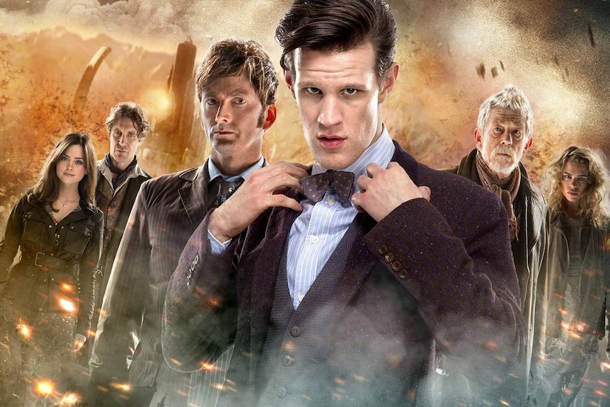 Promotional poster for 2005 Doctor Who