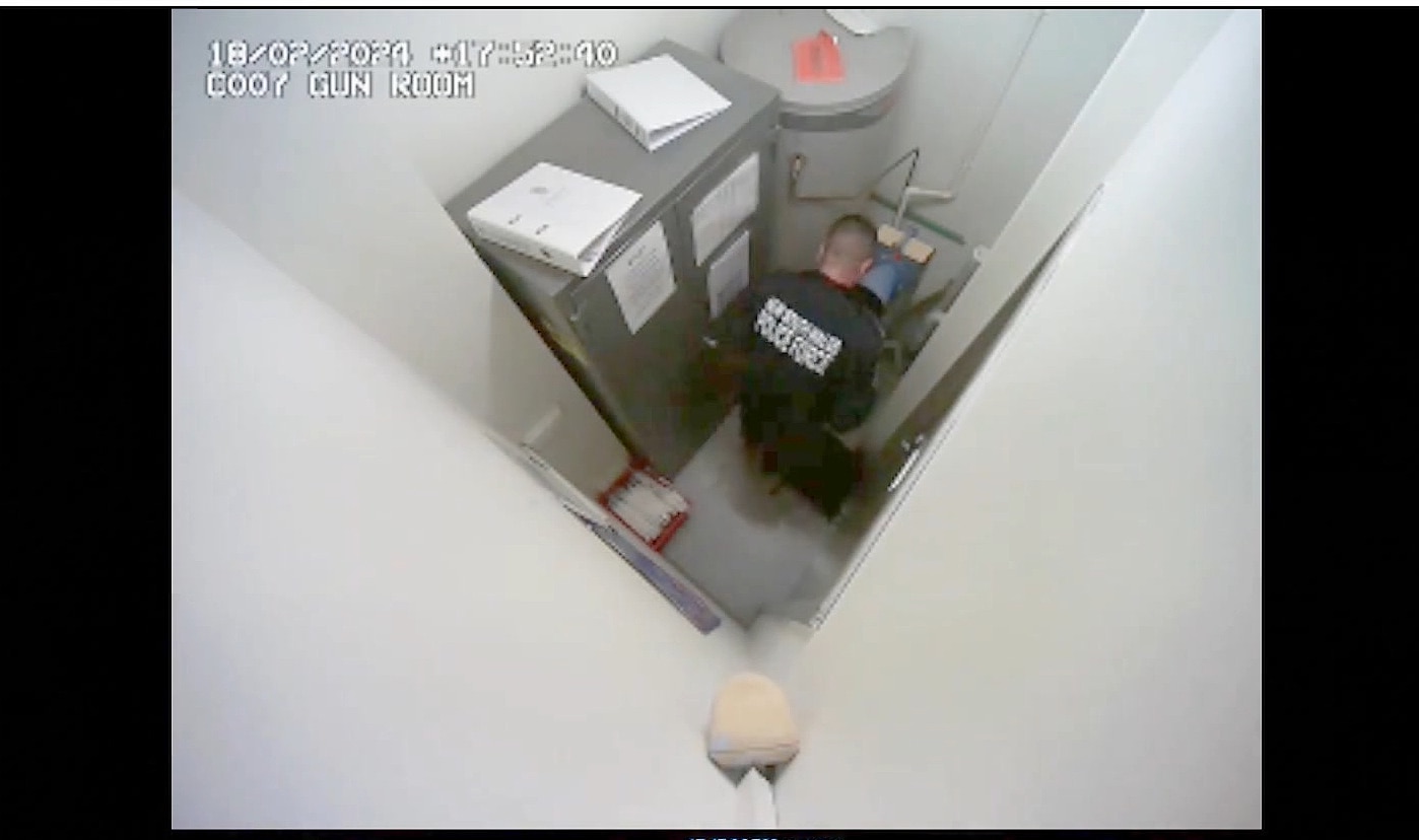 beau lamarre condon at balmain police station