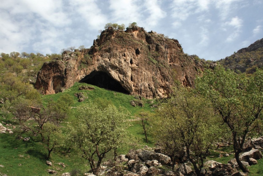 Entrance to Shanidar Cave