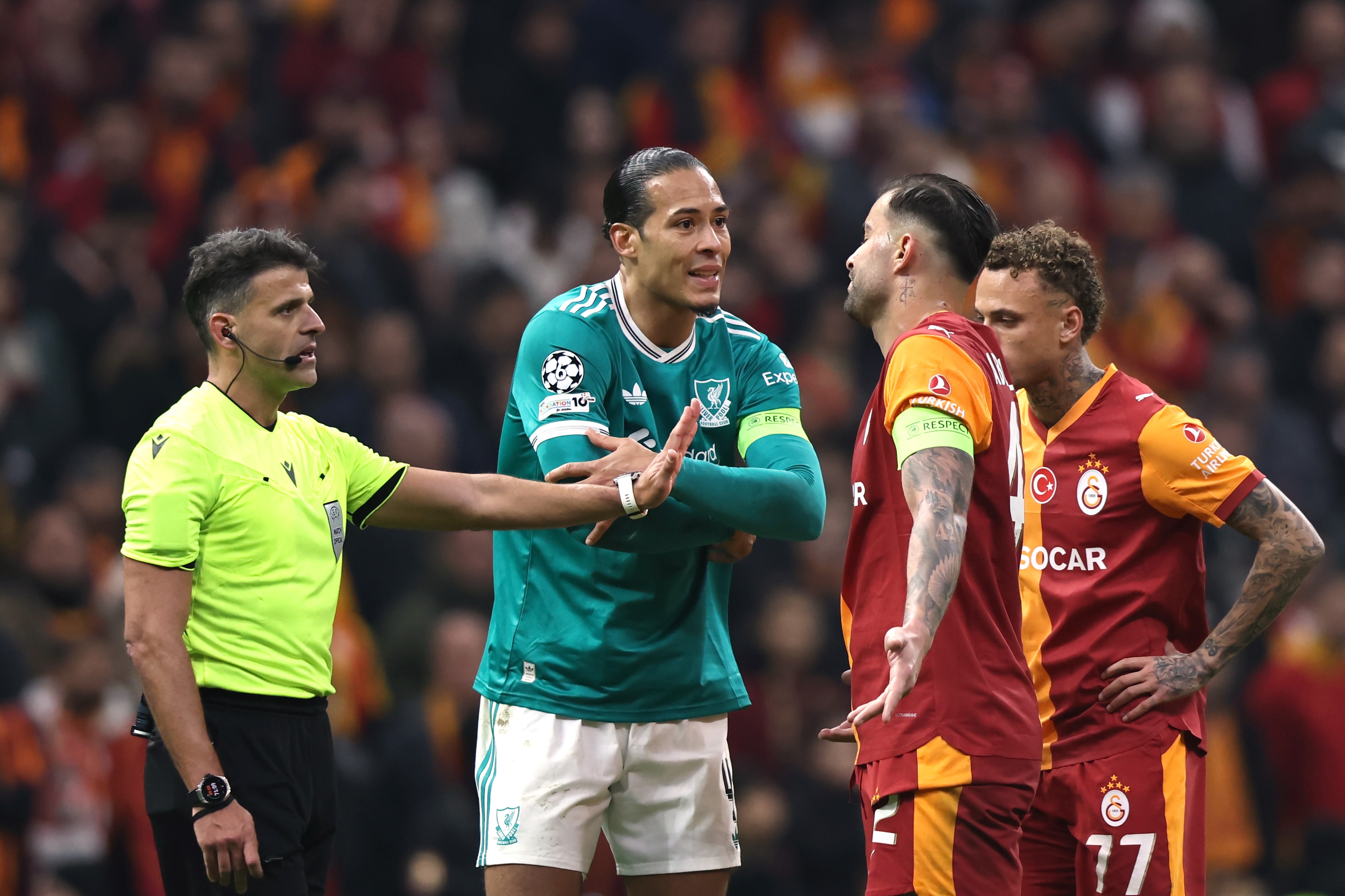 Liverpool falls victim to Champions League giant killers Galatasaray