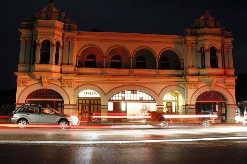 The Gaiety theatre in Zeehan