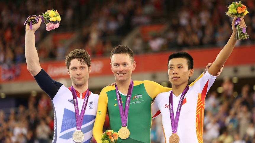 Gallagher claims cycling gold