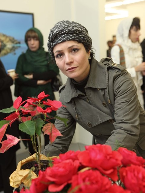 Iranian actress Marzieh Vafamehr (www.facebook.com)