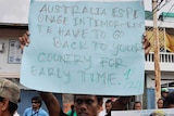 East Timor protest over Australia spy row