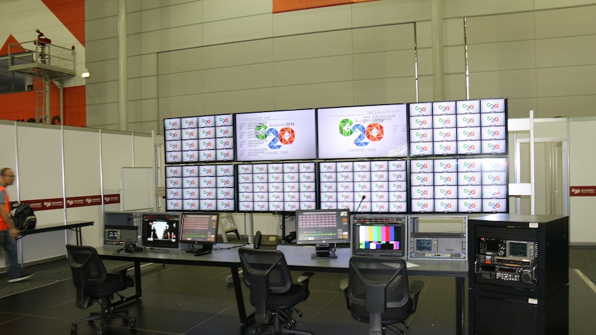 G20's international broadcasting centre