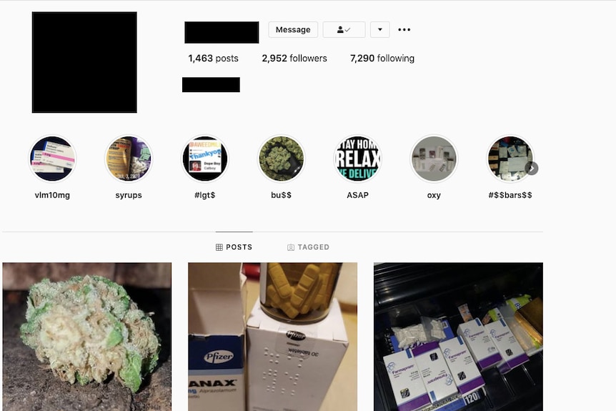 The drug market has become increasingly digitised, with dealers using platforms like Instagram to sell their product.