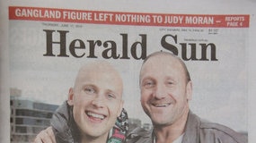 Cover of the Herald Sun with Black Slur story
