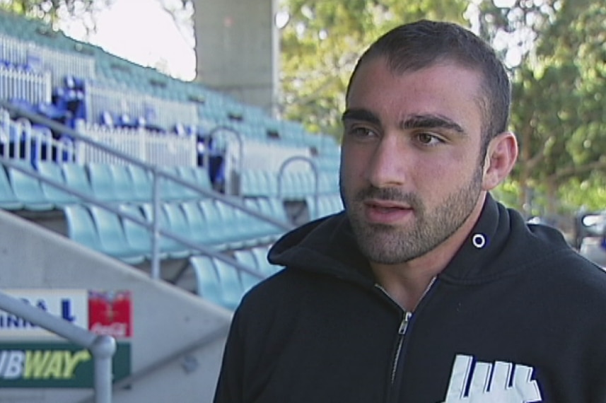 Close-up shot of Parramatta Eels captain, Tim Mannah