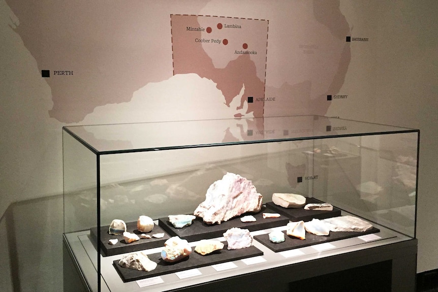 Opal display in Adelaide