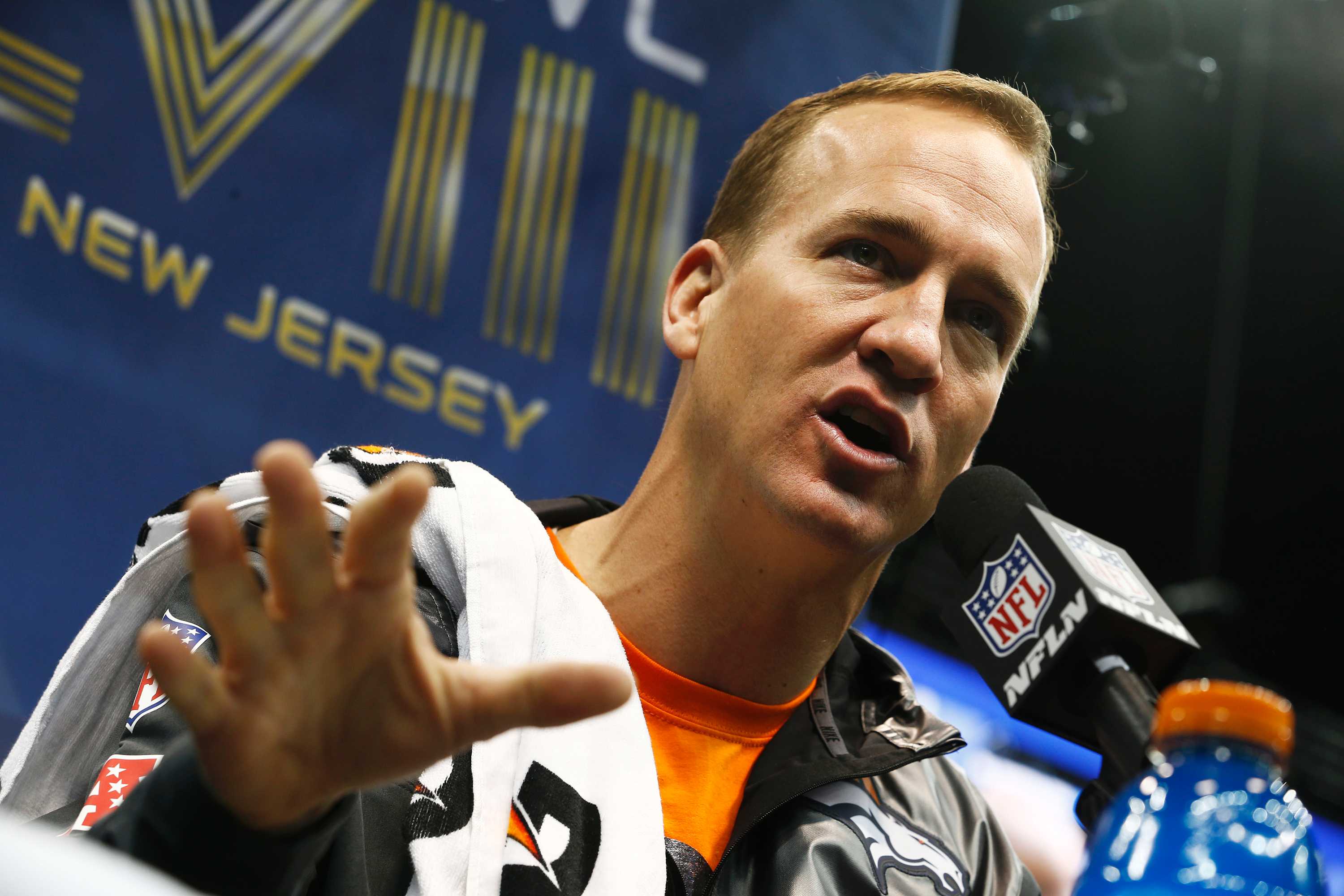 Denver Broncos quarterback Peyton Manning breaks all-time NFL touchdown ...