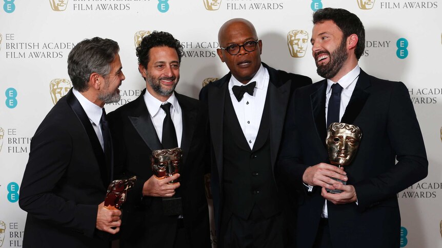 'Argo' cleans up at BAFTAs