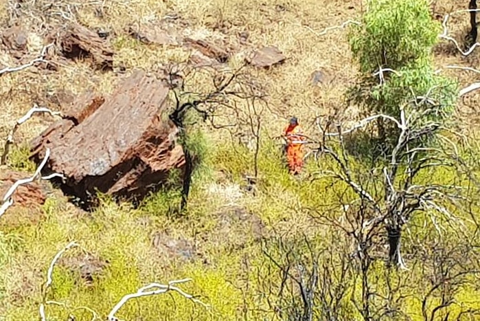 The search continues in rocky and remote terrain for the 36-year-old keen runner.