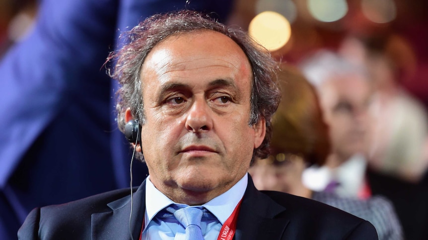 UEFA chief Michel Platini.