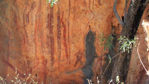 Rock art in Bunuba country