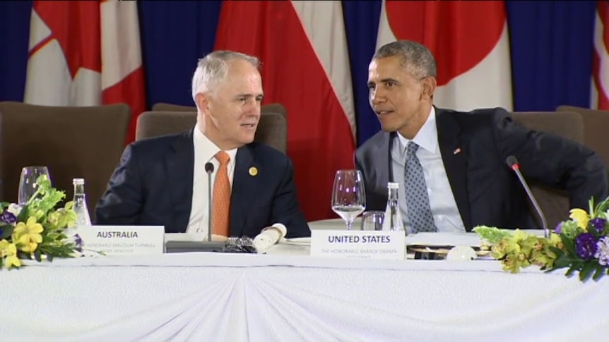 Turnbull and Obama on which world leader is key
