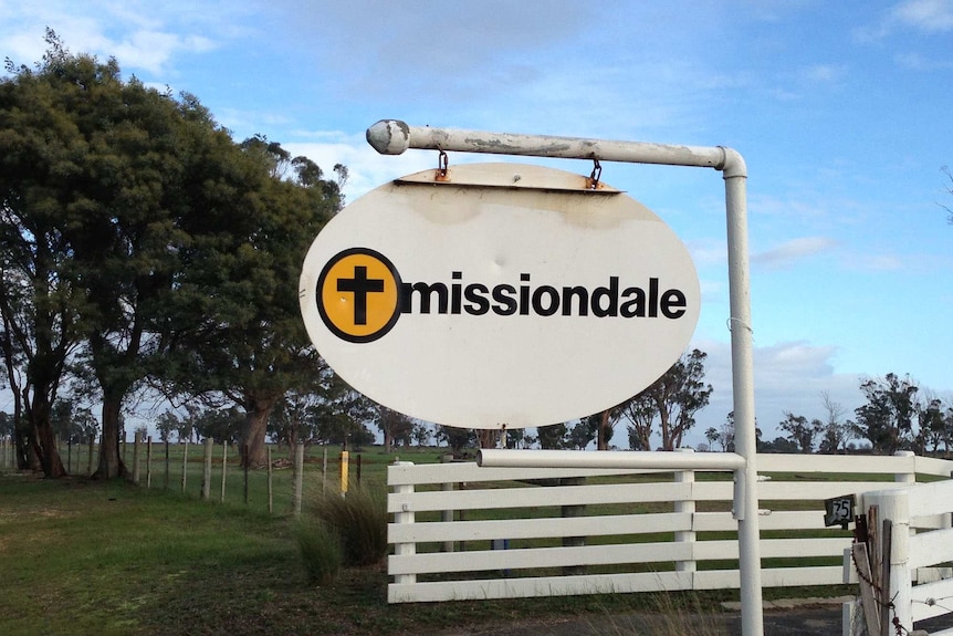 Missiondale drug recovery centre sign