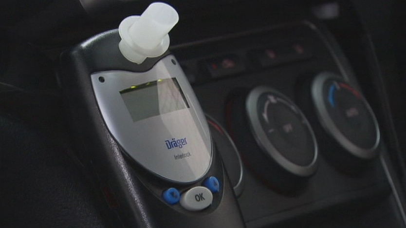 Interlock device being used in cars of drink drivers