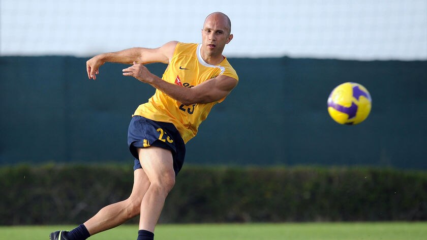 Back for Socceroos... Mark Bresciano has recovered from a knee injury.