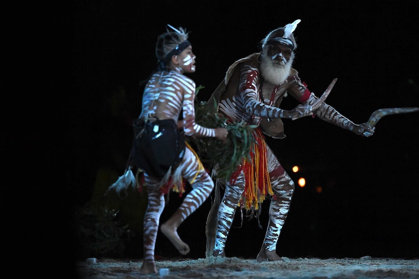 A traditional smoking ceremony is held during the Opening Ceremony.