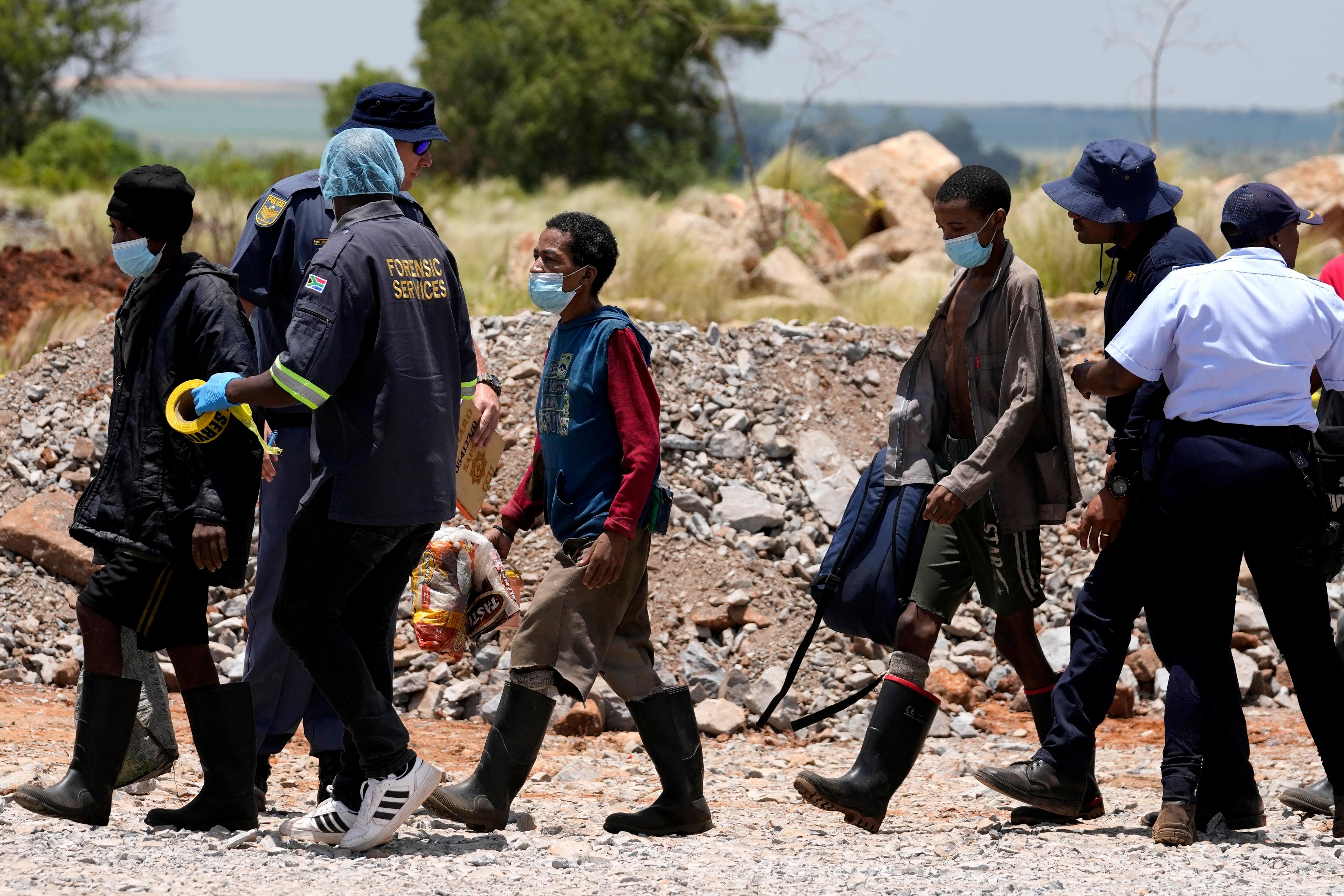 South African mine rescue death toll rises amid illegal mining stand ...
