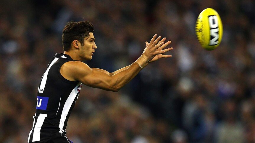 Collingwood's Sharrod Wellingham has declared West Coast Eagles are his preferred team for 2013.