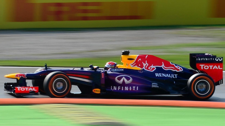Sebastian Vettel fastest in Monza practice