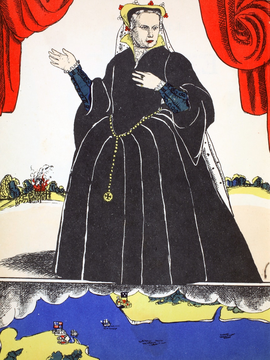 Illustration of Queen Mary I