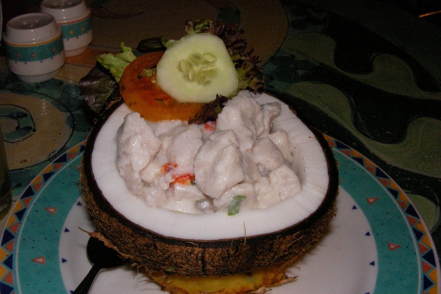 Fijian raw fish dish Kokoda