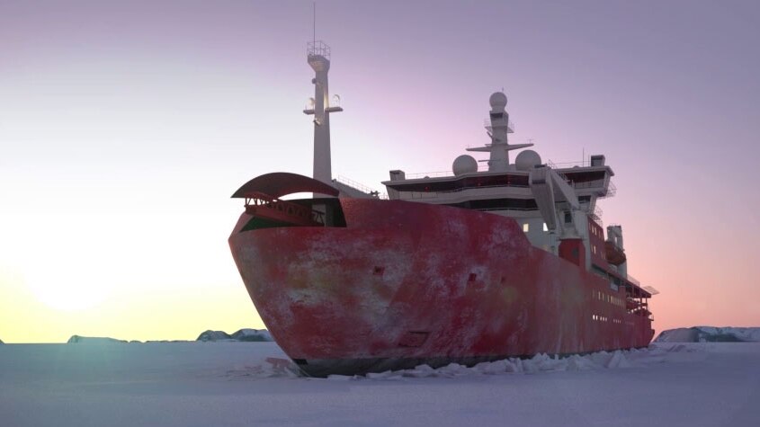 Antarctic ice breaker announced by Malcolm Turnbull