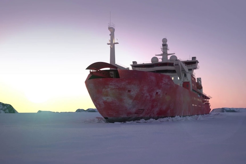 Antarctic ice breaker announced by Malcolm Turnbull