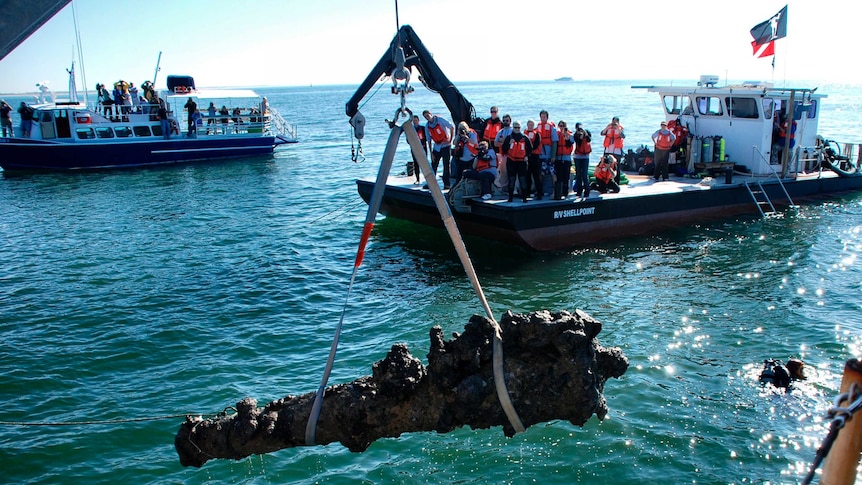 Cannon was recovered from Queen Anne's Revenge shipwreck