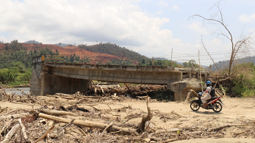 Flood aftermath Morowali