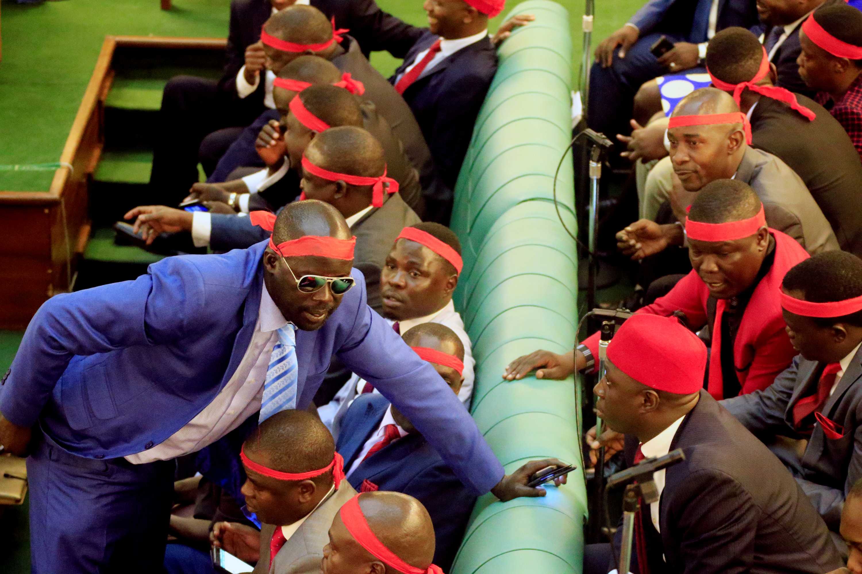 uganda parliament brawl breaks out amid debate over president yoweri museveni s future abc news