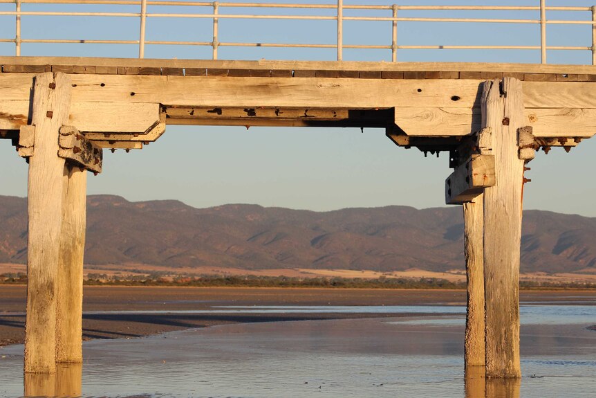 The flinders ranges and the Port Germein Jetty